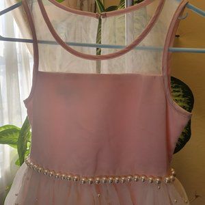 Girl's size: 12   Brand: American Princess    Dress Color: Pink